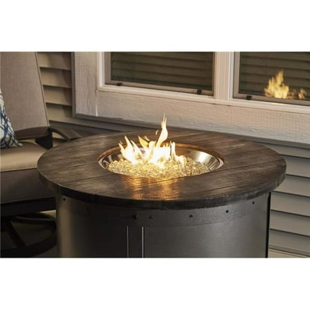 Outdoor Greatroom Ed 20 20 In Edison Round Gas Fire Pit Table