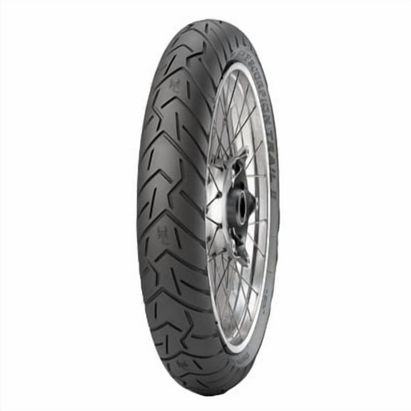 120/70ZR-17 (58W) Pirelli Scorpion Trail II Front Motorcycle Tire for Aprilia Shiver 750 2013-2016
