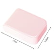 thumbnail image 3 of YAOMOBB Built-in Mirror Lipstick Storage Box Lipstick Storage Box with Built In Mirror Compact Compartment Design Makeup Organizer for Travel, 3 of 6