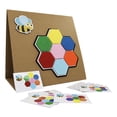 thumbnail image 1 of Juego de combinación de colores y formas, juguetes, actividades, material Montessori A, 1 of 9