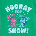 thumbnail image 3 of Blue's Clues & You! - Hooray For Snow - Toddler And Youth Short Sleeve Graphic T-Shirt, 3 of 5