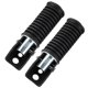 thumbnail image 3 of Reposapiés, par de Motocicleta Pasadores de pie Traseros Pedal Moto Reposapiés para Suzuki GN125 / QJ25 / GS125 / GT125-5 Ecomeon  no, 3 of 5