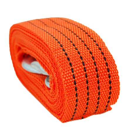 3 Tons Car Trailer Pulling Heavy Rope Tow  Belt With Strong Hook Towing Auto Accessories