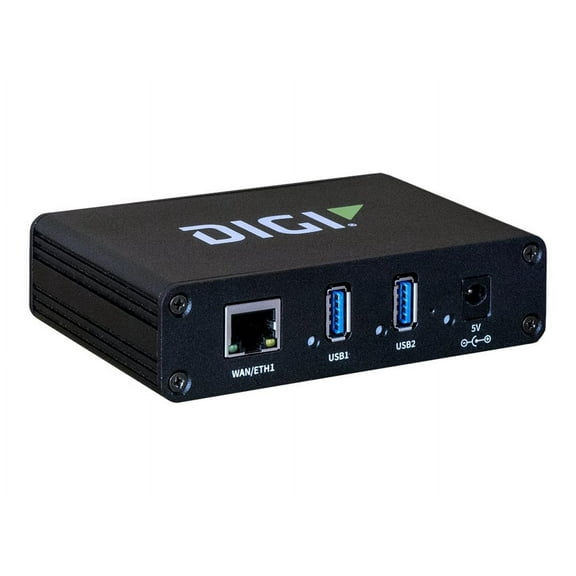 Digi USB/Ethernet Combo Hub - 2 USB Port(s) - 1 Network (RJ-45) Port(s) - 2 USB 3.1 Port(s) - PC