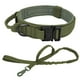 thumbnail image 1 of Military Tactical Dog Collar Nylon Adjustable Durable German Shepherd for Medium Large Outdoor Walking Training Pet Supplies ShopWise Round, 1 of 21