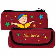 Personalized Caillou Starlight Red Pencil Case