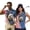 American Flag Star Bald Eagle, variant on Matching Couple Sport Shirts Patriotic Star Eagle Couple Golf Matching Outfits Machine Washable Mens Hawaiian Shirt Quarter Zip Mens Shirts Casual for Golf Tennis Running Gym