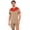 Rainbow, variant on Men's One Piece Sleepwear Nightwear Short Sleeve Romper Striped Pajamas Bodysuit Homewear Rainbow XXL