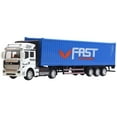 thumbnail image 4 of Camion à Rétrofriction à l'Échelle 1:48 Camion en Alliage à Rétrofriction Mini Voiture Jouets pour Garçons Cadeau pour Enfants Bleu, 4 of 5