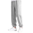 thumbnail image 5 of Byoo Little Boy's Textured Casual Pants Baggy‑Fit Trousers Hangout‑Day Bottoms,Light Gray, 5 of 5