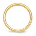 thumbnail image 2 of 10K Yellow Gold Ring Band Wedding Comfort 5mm Standard Fit Size 13.5, 2 of 5