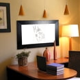 thumbnail image 1 of Rayne Mirrors Ameican Made Rayne Black Wide Leather Dry Erase Board, 1 of 5