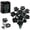 black, variant on Purple and Black Roses Bouquet Building Block Set 822 Pieces