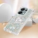 thumbnail image 5 of Funda para Xiaomi POCO M6 Pro 4G con Brillo Líquido Flotante, Purpurina, Parachoques y Anillo Giratorio Soporte, 5 of 5
