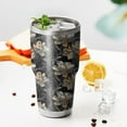 thumbnail image 3 of 30oz Pioneer Flower Tumblers Stainless Steel Tumbler with Lid and Straw,Vacuum Insulated Double Wall Travel Tumbler Cups Mug with Cleaning Brush for Coffee,Tea, 3 of 6