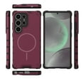 thumbnail image 3 of Magnetic Case for Samsung Galaxy S25 Ultra [Compatible with Mag-Safe] [Military Grade Drop Protection] Enhanced Corners Shockproof Solid Color Cover for Samsung Galaxy S25 Ultra 6.9 inch, Plum, 3 of 8