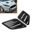 thumbnail image 4 of Hood Air Vent Cover Trim, High Strength Engine Hood Vent Cover Durable Fade Proof  For Car Carbon Fiber Style, 4 of 8