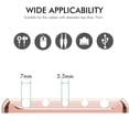 thumbnail image 4 of Cable Organizer Holder 5 Slots Desktop Cord Wire Clips Keeper for Organizing USB Cable/Power Cord/Wire Home Office and Car, 4 of 9