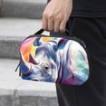 thumbnail image 2 of Rhinoceros Digital Pouch with Oxford Fabric, Waterproof, Size 5.9x9.44x3.14 in, Cord Organizer, Charger Organizer, Bag Cable Organizer, Electronic Travel Case Organizer, 2 of 6
