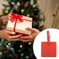 thumbnail image 4 of Unique Bargains 1 Pc Square Luggage Tag for Travelling Red Polyurethane, 4 of 5