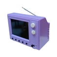 thumbnail image 3 of Mini TV Prop Mini Dollhouse TV Tiny Playable Television LED Screen ABS Material for Living Room Scenes and Collectors, 3 of 9