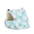 thumbnail image 1 of Saco de dormir para hámster, mascota colgante, bonito dormitorio, Castillo en forma de corazón, hamaca, esponja de felpa, 1 of 5