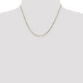 thumbnail image 2 of 14k Yellow Gold 18 Inch 1.4mm Round Link Cable Chain Necklace Pendant Charm, 2 of 9