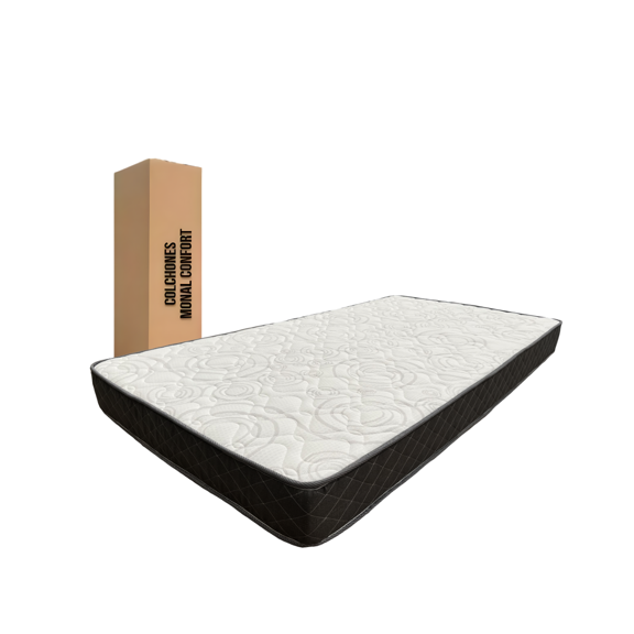 Colchón Individual en Caja 21 cm Turin Plus Monal Confort