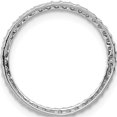 thumbnail image 3 of 14K White Gold 1/4Ct. Diamond Circle Chain Slide Made In India pm4712-025-wa, 3 of 5