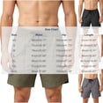 thumbnail image 2 of Rvwovn Men's Quick Dry Athletic Shorts with Zipper Pockets - Lightweight Running & Breathable Workout Shorts, 2 of 5