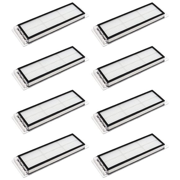 Filtro Hepa de Repuesto para Xiaomi Roborock S5 S50 S51 S55 S6 S6 MAXV S5 MAX T6 T7 S4 Max S4 E5 E4 E20 E25 E35 C10, 8 Piezas