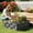 Gray, variant on BESEW7 Garden Fencing Landscape Edging Border Imitation Brick Design Animal Barrier for Yard Vegetable Garden DIY No Tool Installation 4pc Gray