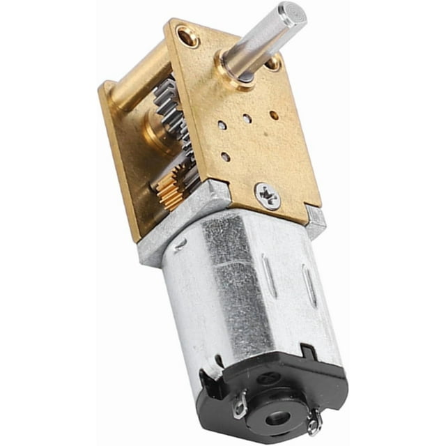ZOUSSIQI Mini Micro Metal Gear Motor, Reduction Motor Geared Motor N20 DC12V Speed Reduction CW/CCW Micro Motor DC Gear Motor(DC12v381RPM) CA919-45764