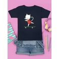 thumbnail image 3 of Little Kitten On Skateboard T-Shirt Juniors -Image by Shutterstock,  Medium, 3 of 4