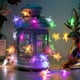 thumbnail image 1 of Cadena de luces LED solares para Navidad, vacaciones, carpa para acampar al aire libre, dosel, decoración de bodas, luces de estrellas, luces de bola redondas, 1 of 5