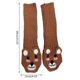thumbnail image 3 of Cute Fingerless Hand Gloves for Teens Girl Thick Cartoon Bear Knit Long Gloves Women Cool Accessories Winter Arm Sleeves, 3 of 4