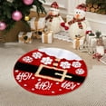 thumbnail image 3 of Zhuashum Christmas Bathroom Rugs Red Snowflake Christmas Round Bathroom Rugs Non Cute Holiday Winter Themed Xmas Festive Decorations Bath Mats Entry Decor 60X60Cm Watermelon Red, 3 of 5