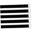 thumbnail image 3 of SHOWERORO 5 Pcs Sangles de Fixation en Nylon Noir pour Emballage, 3 of 6