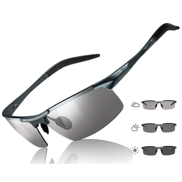 Gafas de sol TJUTR polarizadas fotocromáticas para día y noche