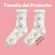 thumbnail image 2 of 5 Pares Calcetines Algodón Calceta Cortas Flores Moda Regalo, 2 of 6