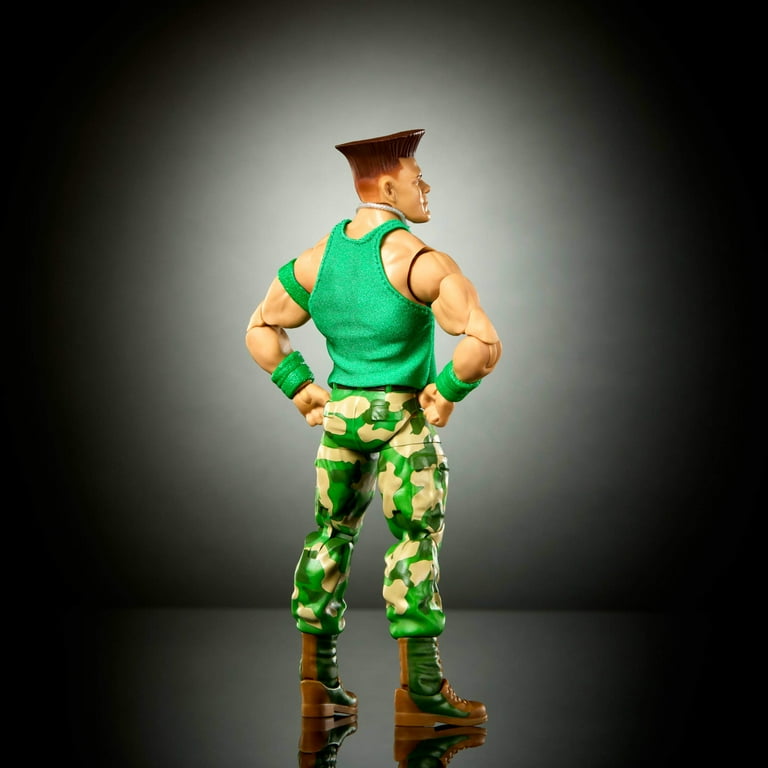 WWE X Street Fighter John Cena Action Figure & Accessories, 6-inch