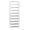 thumbnail image 2 of Ktaxon 10 Tier Shoe Rack Space Saving Stand Cabinet Storage Organizer,Black, 2 of 8