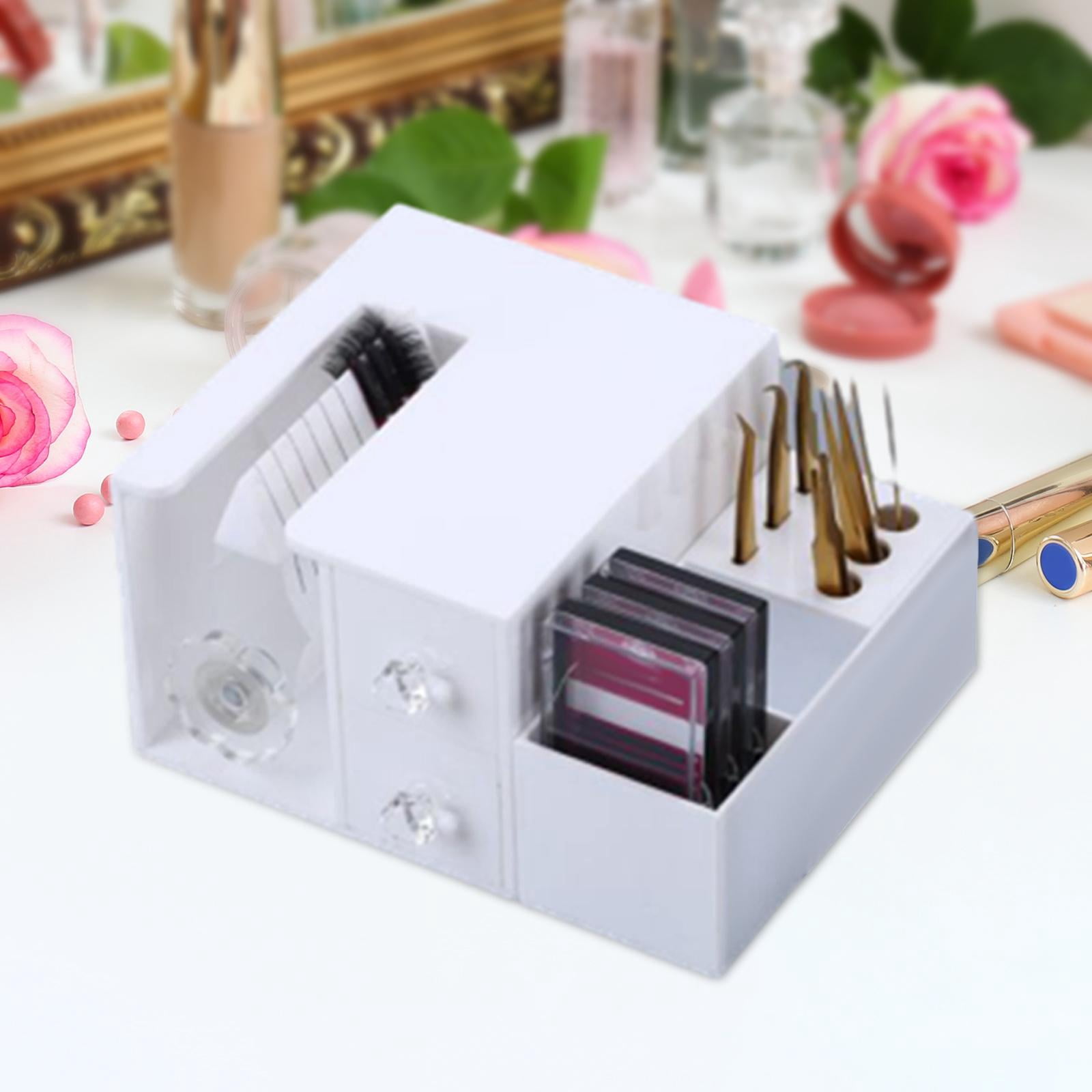 Gazechimp Eyelash Flowering Machine Easy Use Gift for Women Practical Lash Extension Suppl with storage