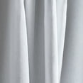 thumbnail image 5 of Martha Stewart Lido Curtain Panel Pair, White, Back Tab, Blackout, Indoor, Adult, 2 Piece Set, 50" x 84", 5 of 18