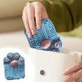 thumbnail image 4 of Uuiauoio Hand-Crocheted Cat Paw Mittens–Fingerless Gloves with 3D Paw Pads, Crochet Mittens, Warm Winter Gloves, Gift for Cat Lovers, 4 of 5