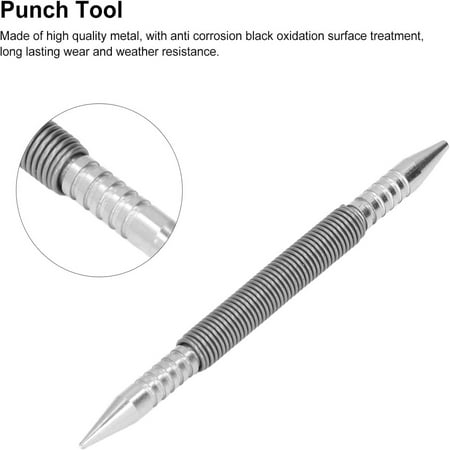 

SHZNSJWDKJ Versatile and Compact Nail Setter Tool for Precision Carpentry Work - Ideal Addition to Any Workshop - Durable and High-Quality Materials Ensure Accurate Nail Setting - Easy Ha