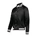 thumbnail image 3 of Augusta Sportswear Vestes de Baseball en Satin pour Femmes Augusta à Rayures, TG, 3 of 4