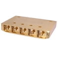 thumbnail image 4 of lionlar Metal five string Bass Guitar Bridge Saddle Guitar Replacement, Easy to Install, 4 of 7