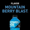 thumbnail image 2 of POWERADE Mountain Berry Blast Electrolyte Sports Drink, 28 fl oz Bottle, 2 of 12