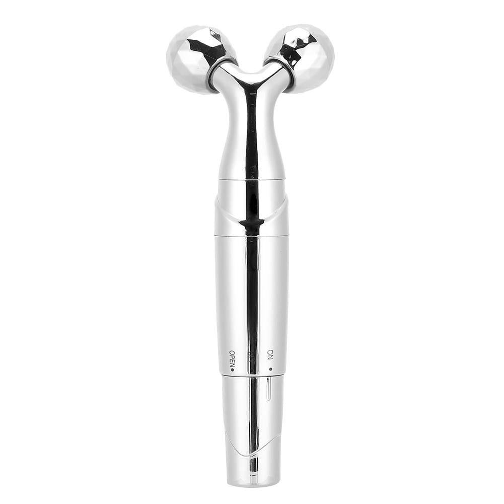 Tebru Electric Face Roller Massager AntiWrinkle Face Slimming Massage